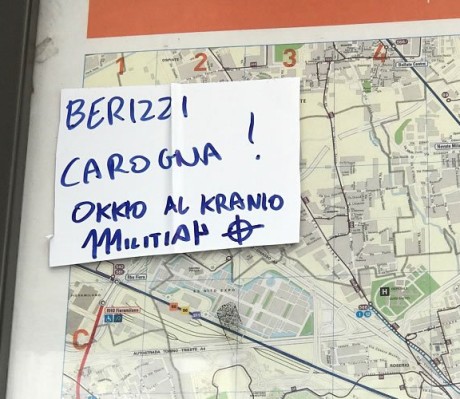 minacce Berizzi