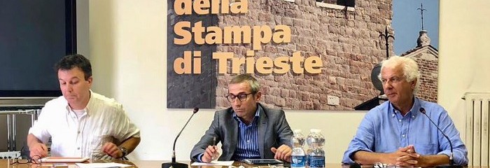 da sin.: Alessandro Martegani, Raffaele Lorusso e Carlo Muscatello