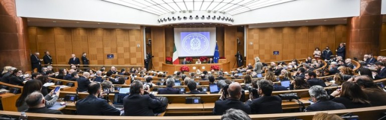 Meloni, conferenza stampa