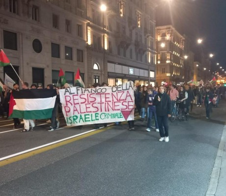 Una manifestazione pro Pal